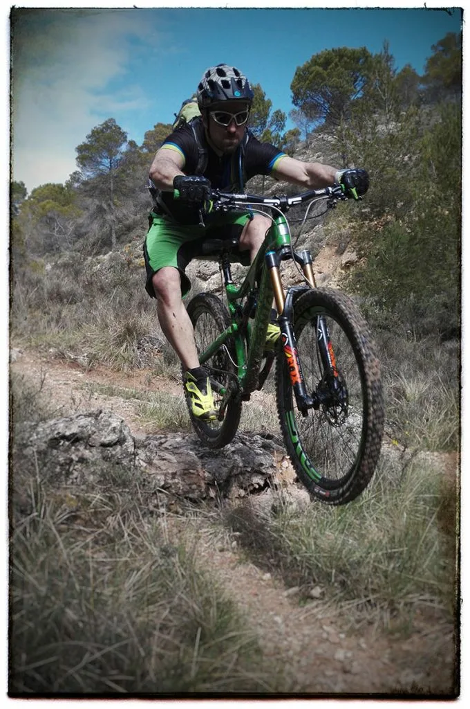 Pedaleando por la 'Spanish Utah'...