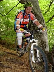 BTT: trialeando por el Cebollar, Torla.