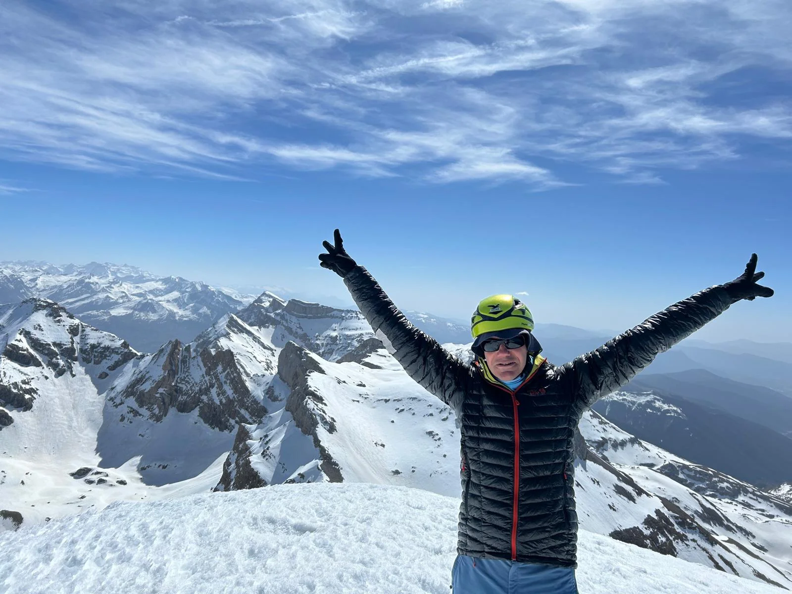 Collarada (2.883m) - skimo: debimos subir antes!