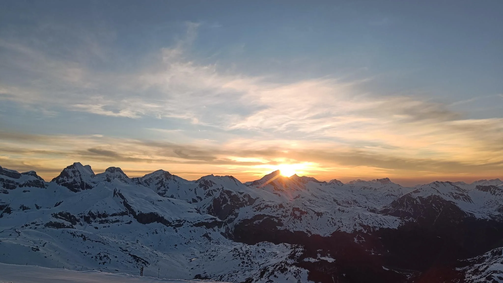 LRS: La Raca Sunset - skimo